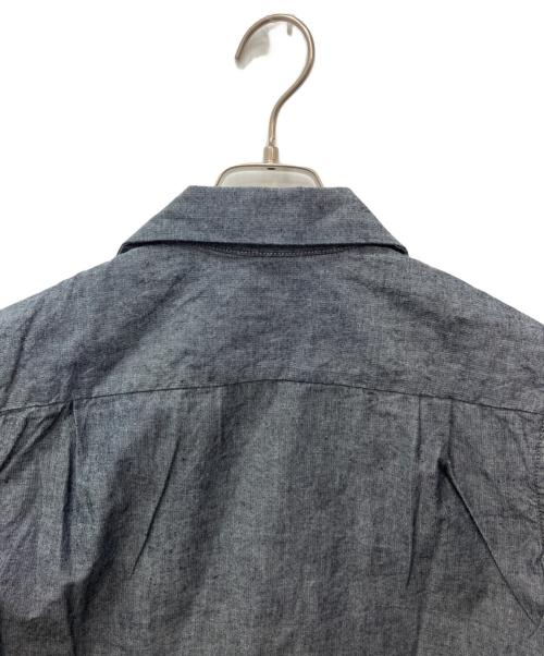 Triborough（トライボロー）Triborough (トライボロー) オープンカラーシャツ グレー サイズ:14の古着・服飾アイテム