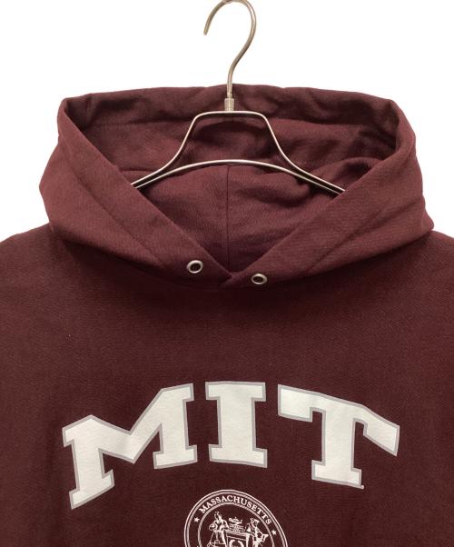 Champion REVERSE WEAVE（チャンピオン リバース ウィーブ）Champion REVERSE WEAVE (チャンピオン リバース ウィーブ) POプリントパーカー エンジ サイズ:2XLの古着・服飾アイテム