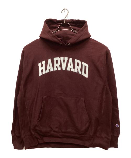 Champion REVERSE WEAVE（チャンピオン リバース ウィーブ）Champion REVERSE WEAVE (チャンピオン リバース ウィーブ) POパーカー エンジ サイズ:2XLの古着・服飾アイテム