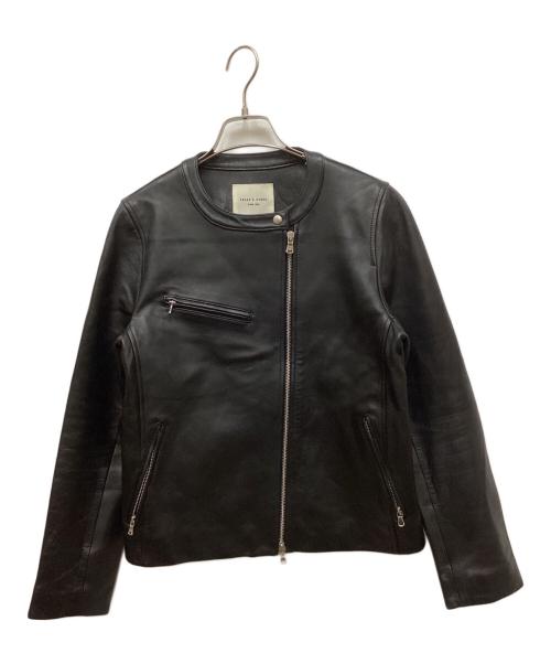 FREAK'S STORE（フリークスストア）FREAK'S STORE (フリークスストア) ラムレザージャケット ブラック サイズ:Mの古着・服飾アイテム
