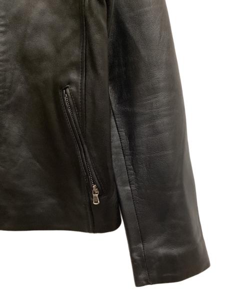 FREAK'S STORE（フリークスストア）FREAK'S STORE (フリークスストア) ラムレザージャケット ブラック サイズ:Mの古着・服飾アイテム