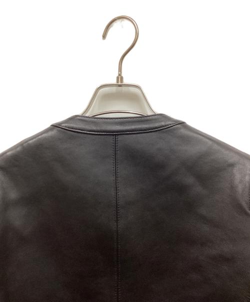 FREAK'S STORE（フリークスストア）FREAK'S STORE (フリークスストア) ラムレザージャケット ブラック サイズ:Mの古着・服飾アイテム