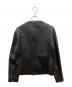 FREAK'S STORE (フリークスストア) ラムレザージャケット ブラック サイズ:M：6000円