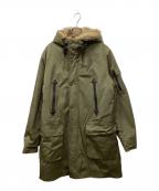 GUESSゲス）の古着「ライナーファーミリタリーコート」｜カーキ