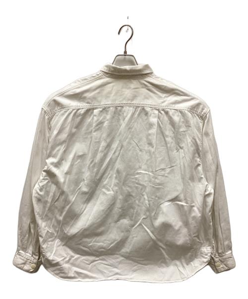 KAPITAL（キャピタル）KAPITAL (キャピタル) ヘリンボーンツイルアノラックシャツ ホワイト サイズ:Sの古着・服飾アイテム