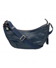 aniary（アニアリ）の古着「ハーフムーンレザーショルダーバッグ」