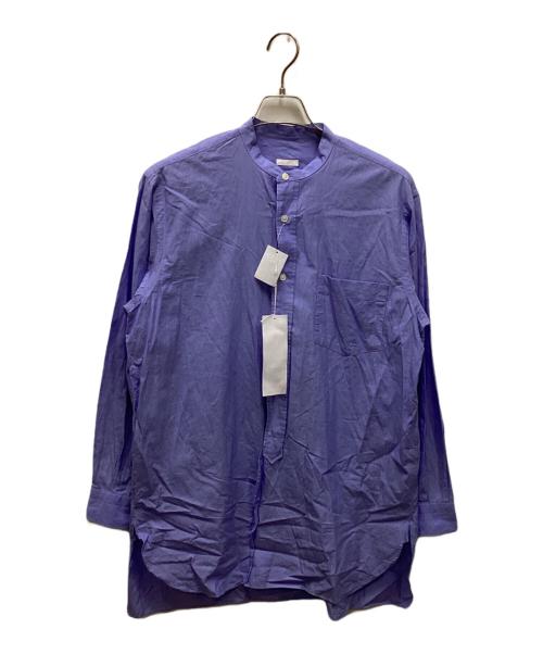 COMOLI（コモリ）COMOLI (コモリ) バンドカラーシャツ スカイブルー サイズ:2の古着・服飾アイテム