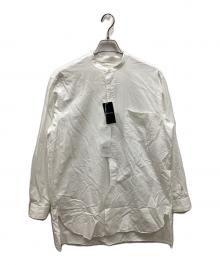 COMOLI（コモリ）の古着「バンドカラーシャツ」｜ホワイト