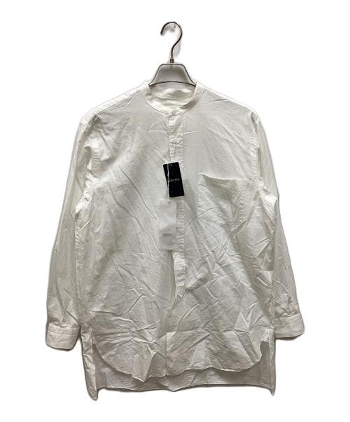 COMOLI（コモリ）COMOLI (コモリ) バンドカラーシャツ ホワイト サイズ:2の古着・服飾アイテム
