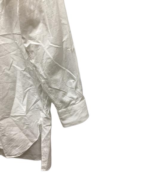 COMOLI（コモリ）COMOLI (コモリ) バンドカラーシャツ ホワイト サイズ:2の古着・服飾アイテム