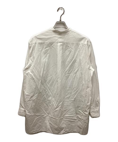 COMOLI（コモリ）COMOLI (コモリ) バンドカラーシャツ ホワイト サイズ:2の古着・服飾アイテム