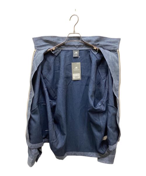 NEW BALANCE（ニューバランス）NEW BALANCE (ニューバランス) ジップジャケット ブルー サイズ:M 未使用品の古着・服飾アイテム