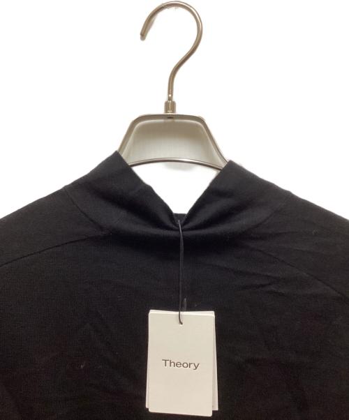 theory（セオリー）theory (セオリー) メリノウールモックネックニット ブラック サイズ:S 未使用品の古着・服飾アイテム