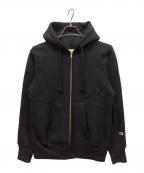 Champion REVERSE WEAVEチャンピオン リバース ウィーブ）の古着「ジップパーカー」｜ブラック
