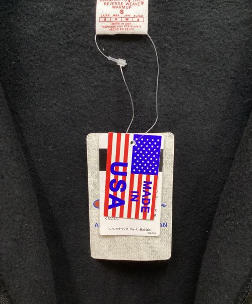 Champion REVERSE WEAVE（チャンピオン リバース ウィーブ）Champion REVERSE WEAVE (チャンピオン リバース ウィーブ) ジップパーカー ブラック サイズ:S 未使用品の古着・服飾アイテム
