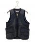 LAVENHAM（ラベンハム）の古着「Nicholas Daley X Lavenham Zip Through Vest / ジップスルーベスト」｜ネイビー