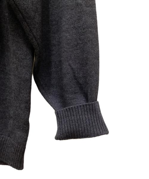 ATON（エイトン）ATON (エイトン) Wool Washi Crew Neck Sweater / ペーパーブレンドクルーニット ネイビー サイズ:4の古着・服飾アイテム