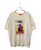 KITH×Coca Colaキス×コカコーラ）の古着「プリントTシャツ」｜アイボリー