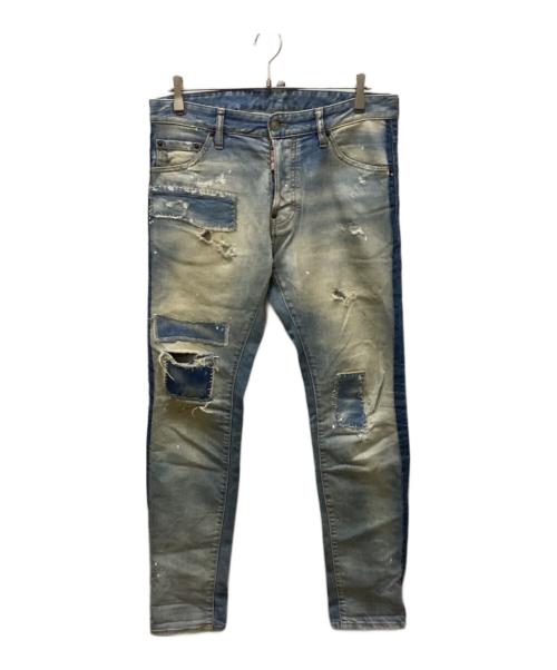 DSQUARED2（ディースクエアード）DSQUARED2 (ディースクエアード) Cool guy jean インディゴ サイズ:48の古着・服飾アイテム