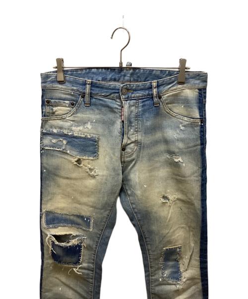 DSQUARED2（ディースクエアード）DSQUARED2 (ディースクエアード) Cool guy jean インディゴ サイズ:48の古着・服飾アイテム