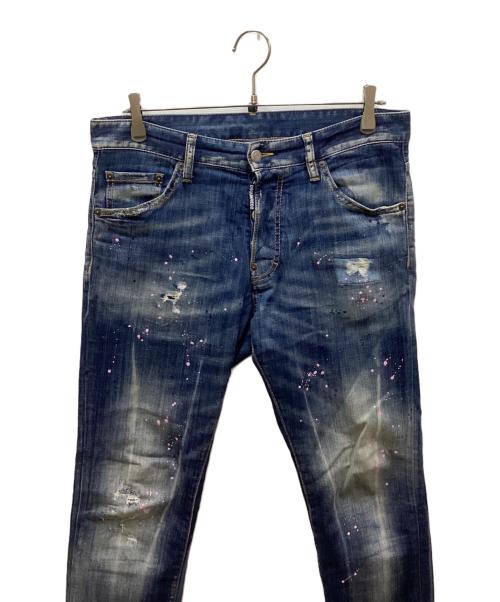DSQUARED2（ディースクエアード）DSQUARED2 (ディースクエアード) Cool guy jean インディゴ サイズ:46の古着・服飾アイテム
