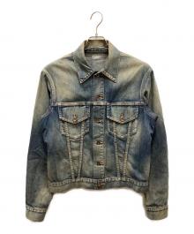 kolor/BEACON（カラービーコン）の古着「バッグデザインデニムジャケット」｜インディゴ