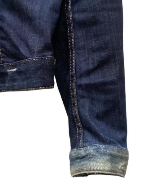 DSQUARED2（ディースクエアード）DSQUARED2 (ディースクエアード) Classic Jean Jacket インディゴ サイズ:46の古着・服飾アイテム