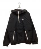 NIKEナイキ）の古着「アノラックウーブンジャケット」｜ブラック