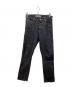 SAINTLAURENT JEANS（サンローラン ジーンズ）の古着「サイドパイピングデニムパンツ」｜インディゴ