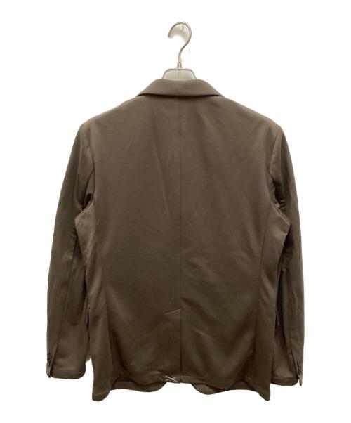nano・universe（ナノ・ユニバース）nano・universe (ナノ・ユニバース) ストレッチジャケット ブラウン サイズ:L 未使用品の古着・服飾アイテム