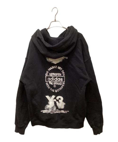 Y-3（ワイスリー）Y-3 (ワイスリー) グラフィックPOパーカー ブラック サイズ:2xsの古着・服飾アイテム