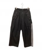 Y-3ワイスリー）の古着「REFINED WOOL STRAIGHT LEG PANTS」｜ブラック