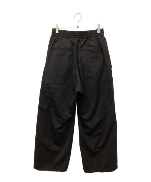Y-3（ワイスリー）Y-3 (ワイスリー) REFINED WOOL STRAIGHT LEG PANTS ブラック サイズ:XSの古着・服飾アイテム