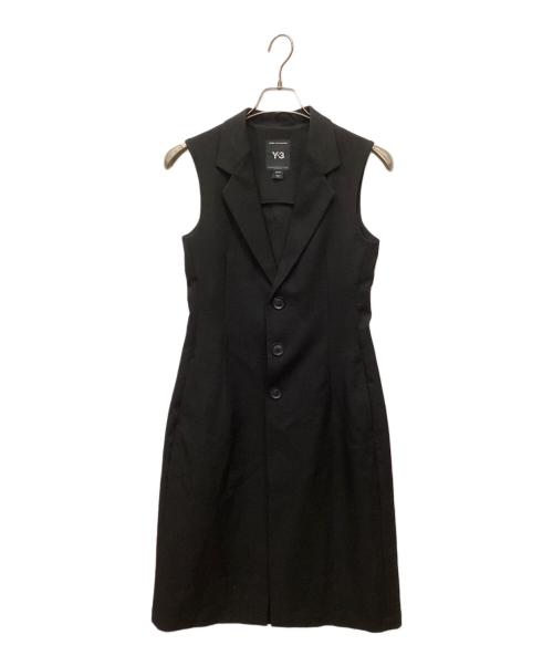 Y-3（ワイスリー）Y-3 (ワイスリー) Sport Uniform Tailored トップ/ロングテーラードジレ ブラック サイズ:2XSの古着・服飾アイテム