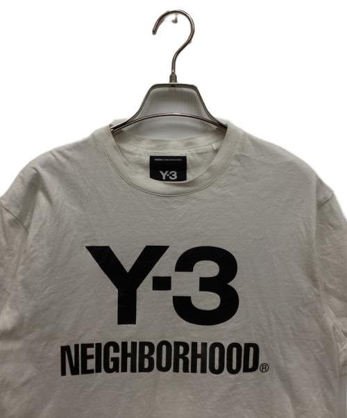 Y-3（ワイスリー）Y-3 (ワイスリー) NEIGHBORHOOD (ネイバーフッド) ロゴプリントT ホワイト サイズ:XSの古着・服飾アイテム