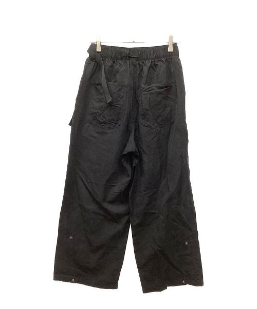 Y-3（ワイスリー）Y-3 (ワイスリー) ウォッシュドツイルパンツ ブラック サイズ:XSの古着・服飾アイテム