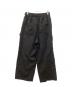 Y-3 (ワイスリー) ウォッシュドツイルパンツ ブラック サイズ:XS：19000円