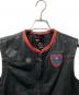 DIESEL (ディーゼル) レザーベスト ネイビー サイズ:S：13000円