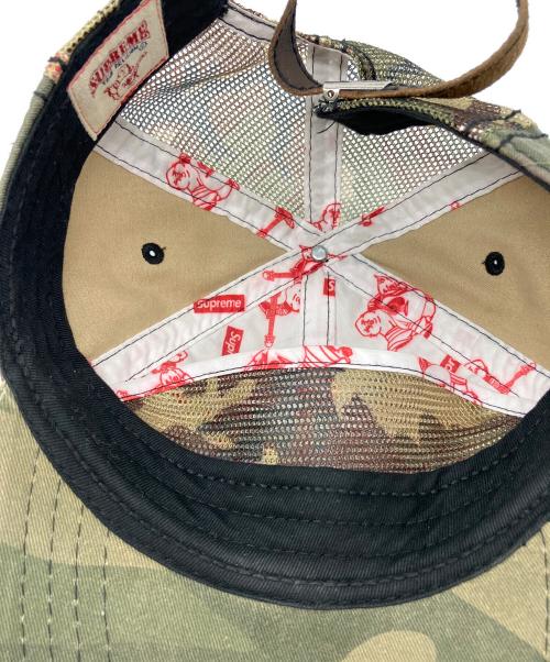 SUPREME（シュプリーム）SUPREME (シュプリーム) TRUE RELIGION (トゥルー レリジョン) MeshBack 6-Panel オリーブ サイズ:表記なしの古着・服飾アイテム