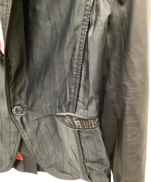 CATORCE（カトルセ）catorce (カトルセ) 袖切替テーラードジャケット ブラック サイズ:不明の古着・服飾アイテム