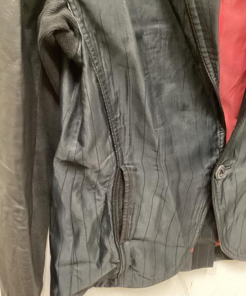 CATORCE（カトルセ）catorce (カトルセ) 袖切替テーラードジャケット ブラック サイズ:不明の古着・服飾アイテム