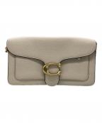 COACHコーチ）の古着「タビー ショルダー バッグ 26」｜アイボリー