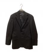 GARNIERガルニエ）の古着「シャドーストライプジャケット」｜ブラック