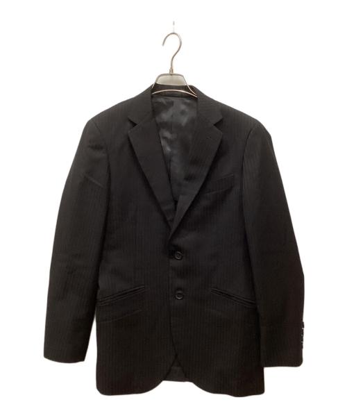 GARNIER（ガルニエ）Garnier (ガルニエ) シャドーストライプジャケット ブラック サイズ:Sの古着・服飾アイテム