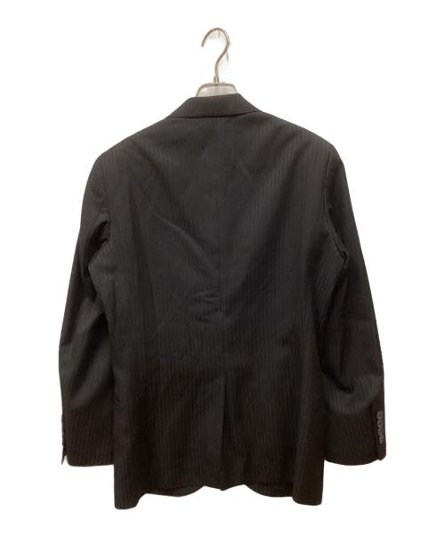 GARNIER（ガルニエ）Garnier (ガルニエ) シャドーストライプジャケット ブラック サイズ:Sの古着・服飾アイテム