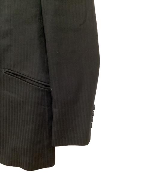 GARNIER（ガルニエ）Garnier (ガルニエ) シャドーストライプジャケット ブラック サイズ:Sの古着・服飾アイテム