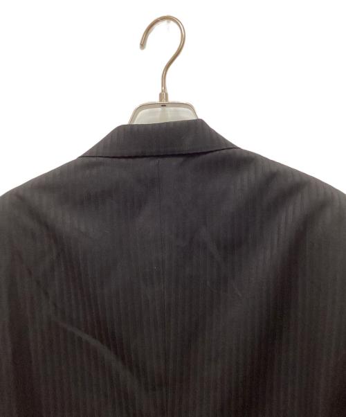 GARNIER（ガルニエ）Garnier (ガルニエ) シャドーストライプジャケット ブラック サイズ:Sの古着・服飾アイテム