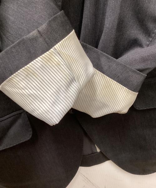 MONSIEUR NICOLE（ムッシュニコル）MONSIEUR NICOLE (ムッシュニコル) セットアップジャケット グレー サイズ:44の古着・服飾アイテム