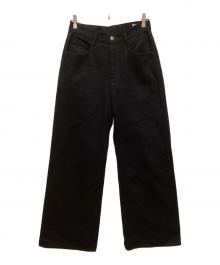 NAKEDGAUGE（ネイキッドゲージ）の古着「One Wash Black Denim Roberts デニムパンツ」｜ブラック