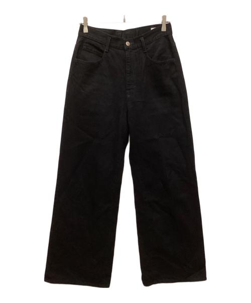 NAKEDGAUGE（ネイキッドゲージ）NAKEDGAUGE (ネイキッドゲージ) One Wash Black Denim Roberts デニムパンツ ブラック サイズ:Lの古着・服飾アイテム